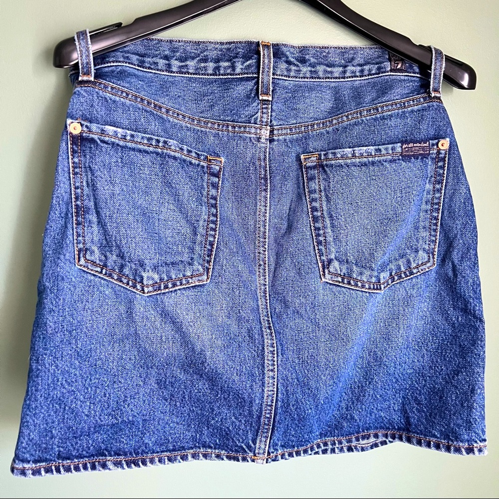 7 For All Mankind - Vintage Women’s Denim Skirt